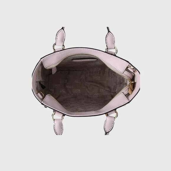 Nwot Michael Kors Sandrine Gold Studded Shoulder Bag Satchel Purse - Picture 10 of 12